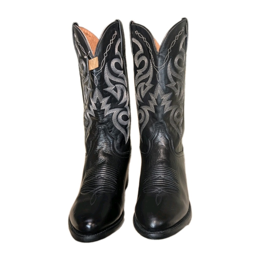 Dan Post Mens Milwaukee Western Cowboy Boots 10 EW Extra Wide
